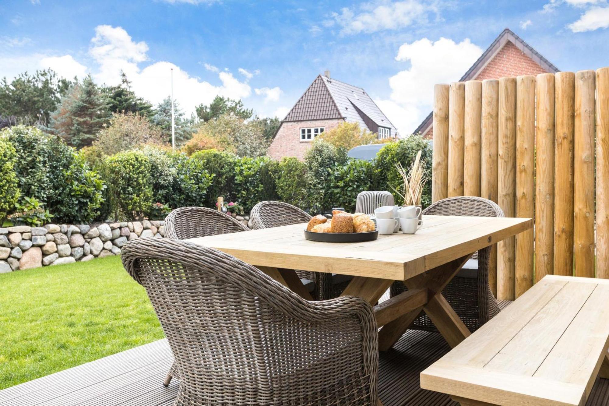 Ferienhaus Finoah - Leben, Luxus, Leichtigkeit Hinter Der Duene In Westerland Sylt Ngoại thất bức ảnh