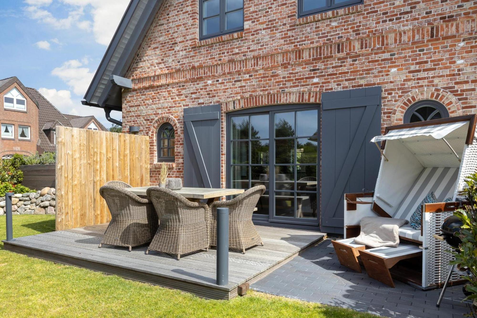 Ferienhaus Finoah - Leben, Luxus, Leichtigkeit Hinter Der Duene In Westerland Sylt Ngoại thất bức ảnh